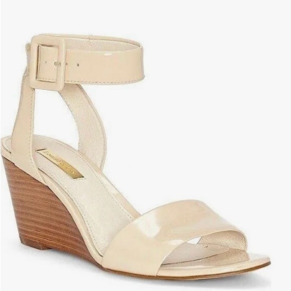 Louise et cie women’s punya ankle straps sandals beige leather size 12 - Picture 1 of 5